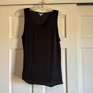 Long silk tank